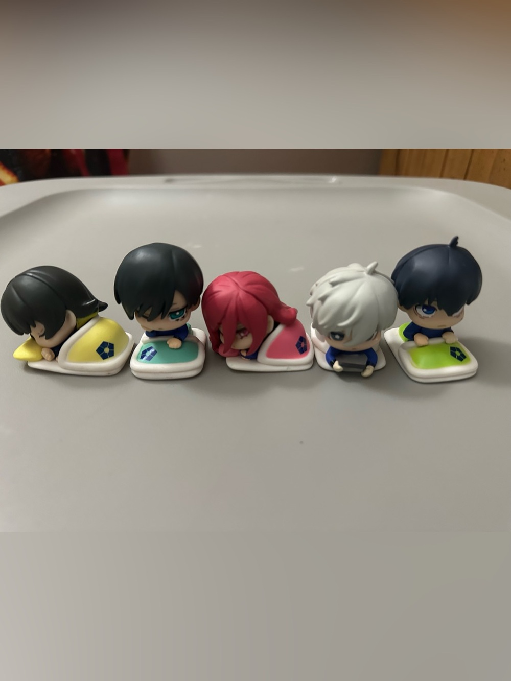 Blue Lock Onemutan sleepy mini PVC figures by Stand Stone (STASTO)